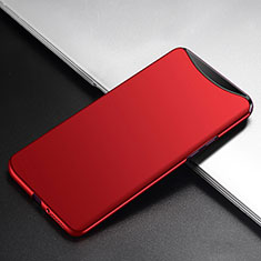 Coque Plastique Rigide Etui Housse Mat P02 pour Oppo Find X Super Flash Edition Rouge