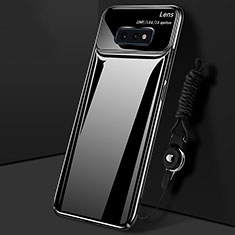 Coque Plastique Rigide Etui Housse Mat P02 pour Samsung Galaxy S10e Noir