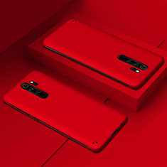 Coque Plastique Rigide Etui Housse Mat P02 pour Xiaomi Redmi Note 8 Pro Rouge