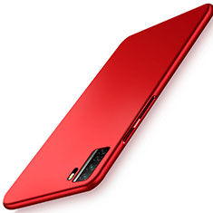 Coque Plastique Rigide Etui Housse Mat P03 pour Huawei Nova 7 SE 5G Rouge