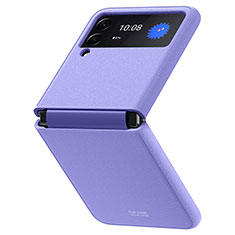 Coque Plastique Rigide Etui Housse Mat P07 pour Samsung Galaxy Z Flip3 5G Violet