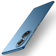 Coque Plastique Rigide Etui Housse Mat pour Huawei Honor 50 Pro 5G Bleu