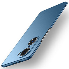 Coque Plastique Rigide Etui Housse Mat pour Huawei Honor 60 5G Bleu