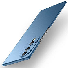 Coque Plastique Rigide Etui Housse Mat pour Huawei Honor 70 5G Bleu