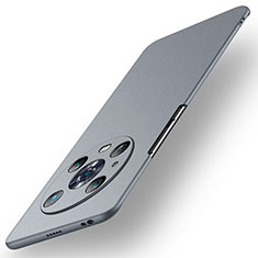 Coque Plastique Rigide Etui Housse Mat pour Huawei Honor Magic4 Pro 5G Gris