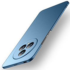 Coque Plastique Rigide Etui Housse Mat pour Huawei Honor Magic5 5G Bleu
