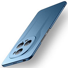 Coque Plastique Rigide Etui Housse Mat pour Huawei Honor Magic5 Ultimate 5G Bleu