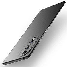 Coque Plastique Rigide Etui Housse Mat pour Huawei Honor X7b Noir