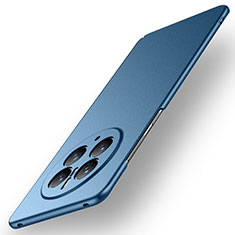 Coque Plastique Rigide Etui Housse Mat pour Huawei Mate 50 Pro Bleu