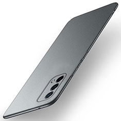 Coque Plastique Rigide Etui Housse Mat pour OnePlus Nord N200 5G Gris Fonce
