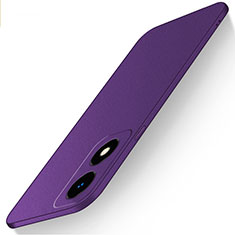 Coque Plastique Rigide Etui Housse Mat pour Oppo A2x 5G Violet
