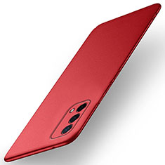 Coque Plastique Rigide Etui Housse Mat pour Oppo A54 5G Rouge