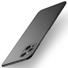 Coque Plastique Rigide Etui Housse Mat pour Oppo Find X3 Pro 5G Noir