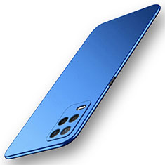 Coque Plastique Rigide Etui Housse Mat pour Realme Q3i 5G Bleu