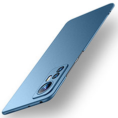 Coque Plastique Rigide Etui Housse Mat pour Xiaomi Mi 12 5G Bleu