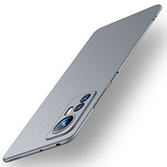 Coque Plastique Rigide Etui Housse Mat pour Xiaomi Mi 12 5G Gris