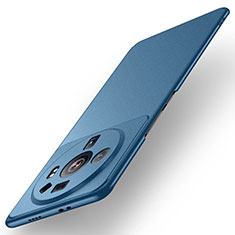 Coque Plastique Rigide Etui Housse Mat pour Xiaomi Mi 12S Ultra 5G Bleu