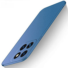 Coque Plastique Rigide Etui Housse Mat pour Xiaomi Mi 14 5G Bleu