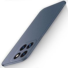 Coque Plastique Rigide Etui Housse Mat pour Xiaomi Mi 14 Pro 5G Bleu Royal