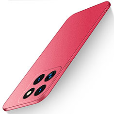 Coque Plastique Rigide Etui Housse Mat pour Xiaomi Mi 14 Pro 5G Rouge