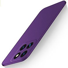 Coque Plastique Rigide Etui Housse Mat pour Xiaomi Mi 14 Pro 5G Violet