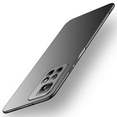 Coque Plastique Rigide Etui Housse Mat pour Xiaomi Poco M4 Pro 5G Noir