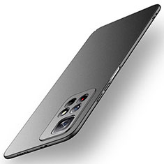 Coque Plastique Rigide Etui Housse Mat pour Xiaomi Redmi Note 11S 5G Noir