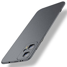 Coque Plastique Rigide Etui Housse Mat pour Xiaomi Redmi Note 11T Pro 5G Gris