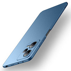 Coque Plastique Rigide Etui Housse Mat pour Xiaomi Redmi Note 12 5G Bleu