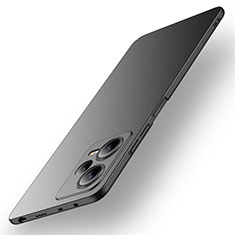 Coque Plastique Rigide Etui Housse Mat pour Xiaomi Redmi Note 12 5G Noir