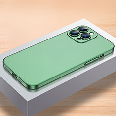 Coque Plastique Rigide Etui Housse Mat QC1 pour Apple iPhone 12 Pro Vert