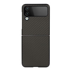 Coque Plastique Rigide Etui Housse Mat R01 pour Samsung Galaxy Z Flip4 5G Noir