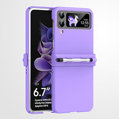 Coque Plastique Rigide Etui Housse Mat R06 pour Samsung Galaxy Z Flip4 5G Violet