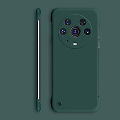 Coque Plastique Rigide Etui Housse Mat Sans Cadre P01 pour Huawei Honor Magic3 Pro 5G Vert Nuit