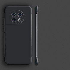 Coque Plastique Rigide Etui Housse Mat Sans Cadre P01 pour OnePlus 11 5G Noir