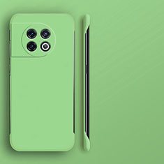 Coque Plastique Rigide Etui Housse Mat Sans Cadre P01 pour OnePlus 11 5G Pastel Vert