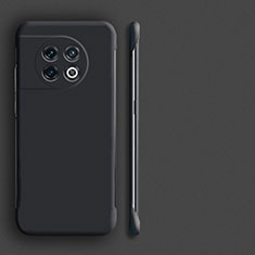 Coque Plastique Rigide Etui Housse Mat Sans Cadre P01 pour OnePlus 11R 5G Noir
