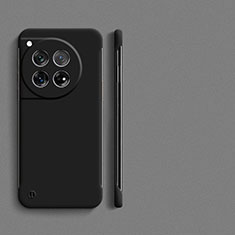 Coque Plastique Rigide Etui Housse Mat Sans Cadre P01 pour OnePlus 12R 5G Noir