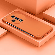 Coque Plastique Rigide Etui Housse Mat Sans Cadre P01 pour Oppo Find X7 5G Orange