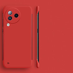 Coque Plastique Rigide Etui Housse Mat Sans Cadre P01 pour Xiaomi Civi 3 5G Rouge