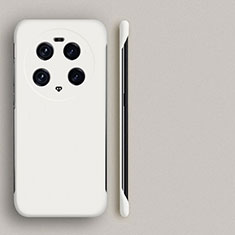 Coque Plastique Rigide Etui Housse Mat Sans Cadre P01 pour Xiaomi Mi 13 Ultra 5G Blanc