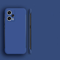 Coque Plastique Rigide Etui Housse Mat Sans Cadre P01 pour Xiaomi Poco F5 5G Bleu