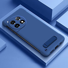 Coque Plastique Rigide Etui Housse Mat Sans Cadre P03 pour OnePlus Ace 3 5G Bleu