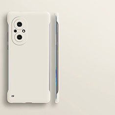 Coque Plastique Rigide Etui Housse Mat Sans Cadre pour Huawei Honor 50 SE 5G Blanc