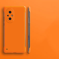 Coque Plastique Rigide Etui Housse Mat Sans Cadre pour Huawei Honor 50 SE 5G Orange