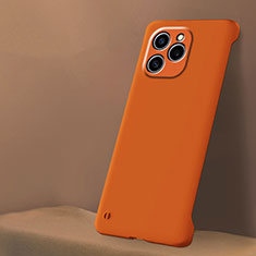 Coque Plastique Rigide Etui Housse Mat Sans Cadre pour Huawei Honor 60 SE 5G Orange