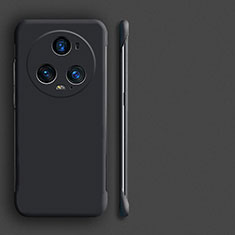 Coque Plastique Rigide Etui Housse Mat Sans Cadre pour Huawei Honor Magic5 Pro 5G Noir