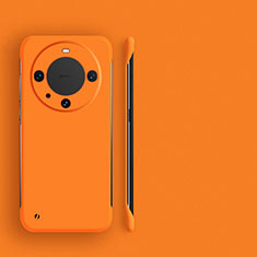 Coque Plastique Rigide Etui Housse Mat Sans Cadre pour Huawei Mate 60 Pro+ Plus Orange