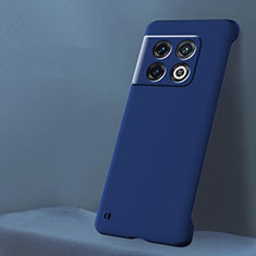 Coque Plastique Rigide Etui Housse Mat Sans Cadre pour OnePlus 10 Pro 5G Bleu