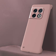 Coque Plastique Rigide Etui Housse Mat Sans Cadre pour OnePlus 10 Pro 5G Rose